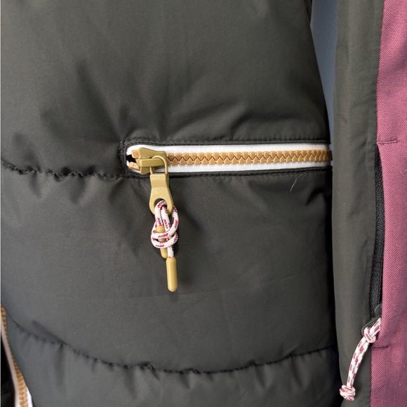 Burton Women's Keelan Ski Winter Jacket Olive Green/Rose Size XS - Picture 6 of 13